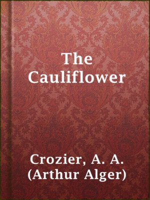 cover image of The Cauliflower